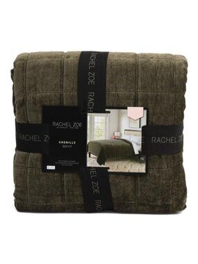 RACHEL ZOE Chenille Quilt